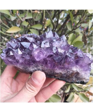 Natural Crystal Rough Stone Crafts Natural Dream Amethyst Quartz Crystal Cluster Specimen - Buy Online on GoSupps.com