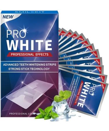 28 Strips(14Pairs) Teeth Whitening Strips Gentle Whitening Tooth Patch Daily Teeth Care Effectively Remove Stains Create Whiter Teeth Suitable for Both Men and Women