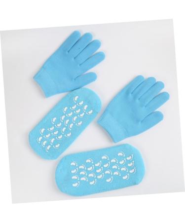 SOESFOUFU Gel Socks for Moisturizing Hand Plant Essential Oils Moisture Gloves Beauty Plant Essential Oils Spa Gel Socks Silicone Socks Lotion Gloves Moisturizing Hand Gloves Dry Cosmetic medium - Buy Online on GoSupps.com