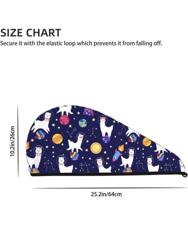 Shop Lama in Space Microfiber Hair Towel - Super Absorbent Coral Velvet Wrap for Long Curly & Thick Hair - Quick Dry & Soft for Women - Buy Online on GoSupps.com