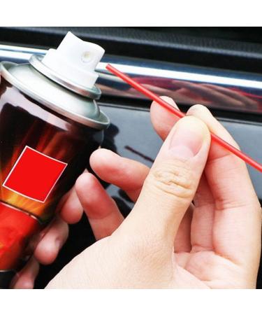 Homoyoyo Spray Can Straws Replacement Red Plastic Spray Can Extension Straw Sprayer Can Straws for Home Renovation Lubricant Car Maintenance - Buy Online on GoSupps.com