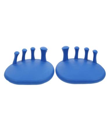 Healeved Flex Tools 1 Pair Arch Trainer Sports Accessories Thumb Splint Valgus Separator Bunion Cushions Bunion Splint Simple Hallux Valgus Bone Hallux Valgus Blue Silica Gel Thumb Splints 11X10X6CM Blue