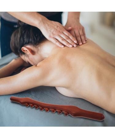 DRESSOOS Wooden Body Massager | Back Roller & Fascia Roller | Travel Massage Solution for Pain Relief - Buy Online on GoSupps.com