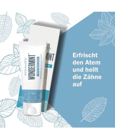 Schmidt's Wondermint Toothpaste | Fresh Breath & Vegan Dental Care | 100ml | International Shipping - Buy Online on GoSupps.com