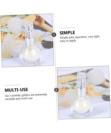 Balacoo 6 Pcs Spray Glitter Makeup Highlighter Glass Perfume Makeup Powder Spray Tool Makeup Tools Round Whitex3pcs 7.5x6cmx3pcs - Buy Online on GoSupps.com