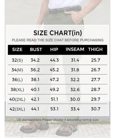 Men's Waterproof Quick Dry Hiking Pants - Lightweight Outdoor Fishing Work Pants 34 Army Green - Buy Online on GoSupps.com