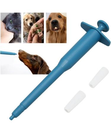 Pet Pill Plunger Popper Animal Medicine Feeder Side Grip Press Type with Silicone Tip for Dogs Cats Birds - Buy Online on GoSupps.com