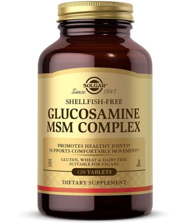 Solgar Glucosamine MSM Complex 120 Tablets - Buy Online on GoSupps.com
