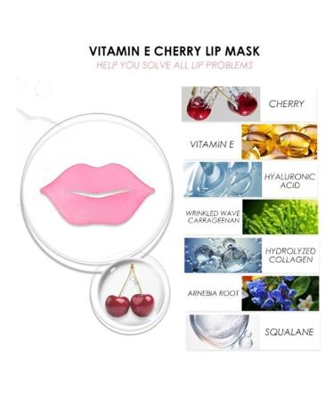 Focallure Moisturizing Lip Mask - 30 Collagen Gel Masks for Dry Peeling Lips | Perfect Lip Care Solution - Buy Online on GoSupps.com
