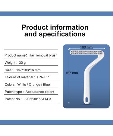 Portable Carpet Hair Remover Tool & Lint Shaver for Pets - Remove Hair Balls & Fluff - Blue Jtmfqjq10 - Buy Online on GoSupps.com