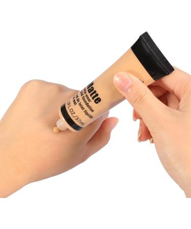 Miss Rose Smooth Make-Up Base for Face Liquid Foundation Matte Sunscreen (Beige 5) - Buy Online on GoSupps.com
