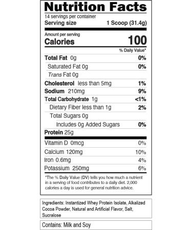 Evlution Nutrition 100% Isolate Whey Protein Powder - 25g Fast Absorbing Sugar-Free Low-Carb Gluten-Free - Double Rich Chocolate 1 LB - Buy Internationally - Buy Online on GoSupps.com