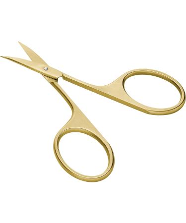 ZWILLING Cuticle Scissors (for Fine Cutting of Cuticles and Skin Remnants Safe Nail Care Sharp Edge) Premium Gold 95 mm - Buy Online on GoSupps.com
