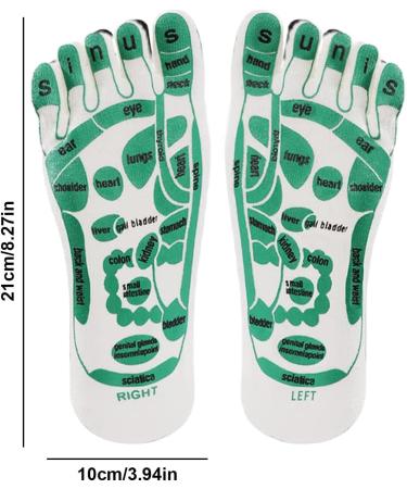 2024 Reflexzone Massage Socks | Progressive Acupuncture Therapy | Unisex Foot Massager for Flexible Blood Pressure Regulation - Buy Online on GoSupps.com