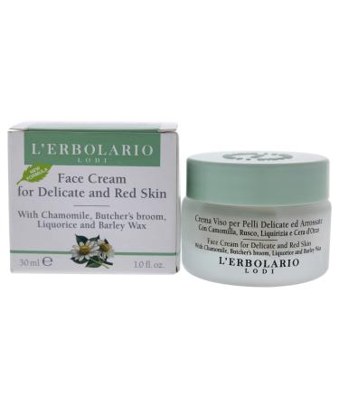 LErbolario Face Cream for Delicate and Red Skin For Women 1 oz Cream