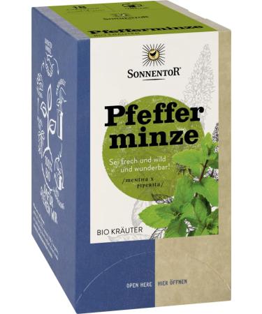 Sonnentor Sonnentor Organic Peppermint (6 x 18 g)