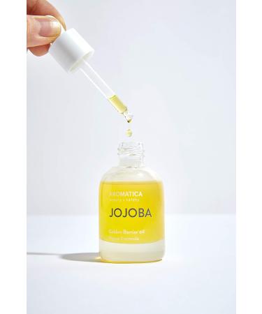 AROMATICA Organic Golden Jojoba Oil 30ml - EWG Verified Certified for Body Skin Hair Care | Hydrate & Protect Skin - Buy Online on GoSupps.com