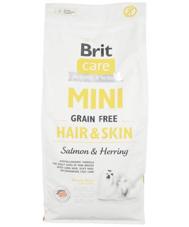Brit Care Mini Hair and Skin Grain Free Salmon and Herring - 7kg