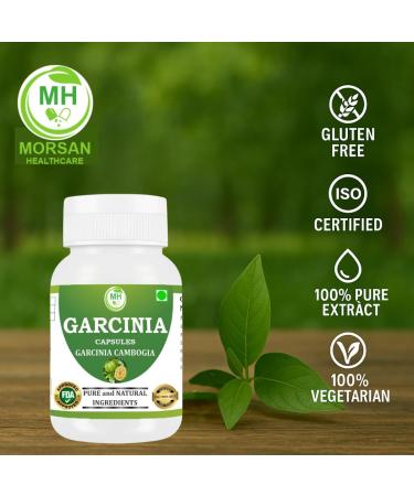 Garcinia Cambogia Capsules 500 mg (9:1 Extract) 240 Veg Capsules | for Men & Women | Plant-Based Herbal Supplement | Vegan & Gluten-Free (Pack of 4) 120 Count (Pack of 2) - Buy Online on GoSupps.com
