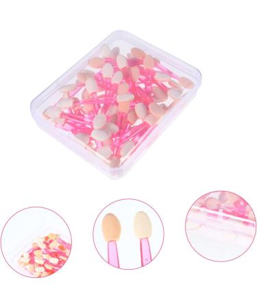 Hemoton 100pcs Double Ended Eyeshadow Brush Makeup Applicator Eye Shadow Sponge Eye Shadow Applicator Eyeshadow Brush Kit Makeup Brush Double-ended Eyedhadow Brush Cosmetic - Buy Online on GoSupps.com