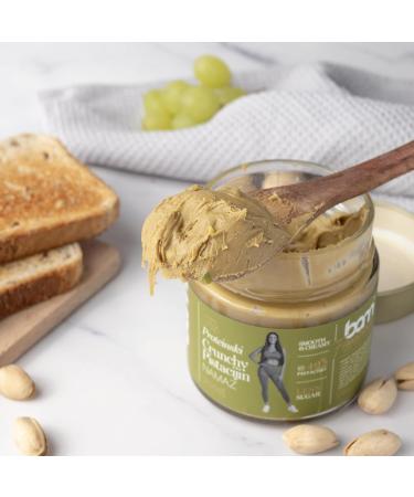 BAM P te Tartiner Prot in e P te Tartiner Sans Gluten 200g Source de Prot ines Id ale pour le Go ter ou Petit-d jeuner Pistache crunchy - Buy Online on GoSupps.com