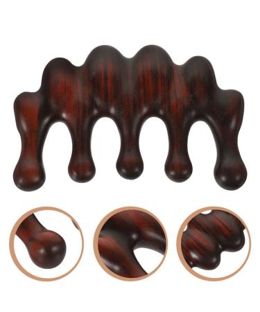 Buy Minkissy Wooden Scalp Massager Set - 2 Pieces for Hair Growth & Relaxation | Ideal for Women - Buy Online on GoSupps.com