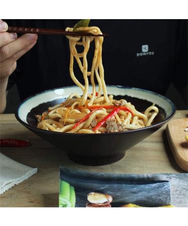 Accessories Kitchen Pantryware Multi Purpose/Salad Serveware Serving Bowls Mixing bowlLarge Soup Bowl Ramen Noodle Bowl Retro Fruit Salad Bowl Creative Ceramic Tableware Mixing Bowl Serving Bowl 9.1 inches - Buy Online on GoSupps.com