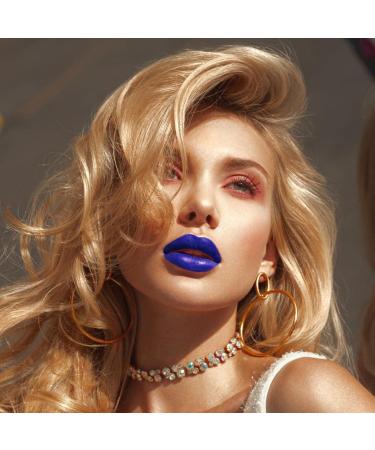 Edanta Kilshye Blue Lipstick - High Pigment Velvet Moisturizing Lipgloss for Halloween Cosplay | Perfect Makeup for Women & Girls - Buy Online on GoSupps.com