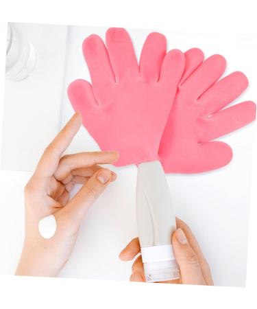 Housoutil 2 Pairs Gloves for Dry Hand Treatment Overnight Dry Hands moisturizing Hand moisturizer Gloves Overnight Silica Gel Miss Moisture Gloves for Dry Hand moisturizing Socks - Buy Online on GoSupps.com