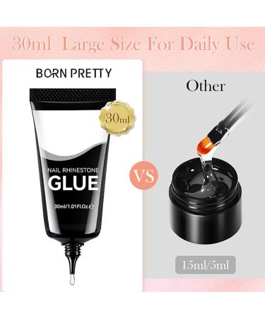 Nail gel 30ml modeling glue for rhinestone decoration nail glue | for women and girls - Buy Online on GoSupps.com