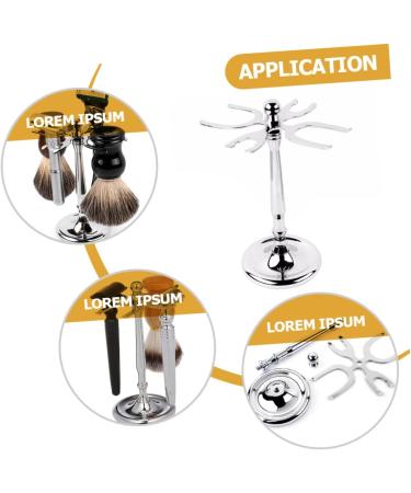 Doitool Beard Bracket Holder & Safety Razor Stand - Heavy-Duty Stainless Steel Bathroom Shaving Rack - Buy Online on GoSupps.com