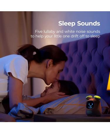 i-box Blinky Alarm Clock for Kids | Sleep Trainer & Night Light | Soothing Sounds & Lullabies | Ideal Gift for Christmas & Birthdays | Pink - One Size - Buy Online on GoSupps.com