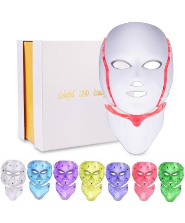 7 Colors, 7 Colors Neck, Light Face, 7 Colors Face and Neck with Micro-current Function (7 Colors)