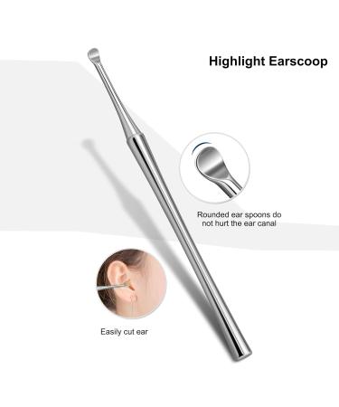 Earwax Removal Kit - Spiral Earwax Remover Set with Storage Case | Adult Ear Care Tools - Buy Online on GoSupps.com