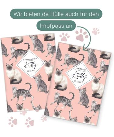 Personalized Wilhelm Fell Case for EU Pet ID Card | Customizable Gift for Pet Owners | Protective Cover for Kitty - Buy Online on GoSupps.com