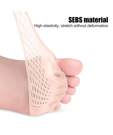 5pcs Full Foot 5 Holes Hallux Valgus Corrector Bunion Splints - High Elasticity SEBS Toe Straightener Pad for Bunion Relief - Leg & Foot Supports (Brighten Skin Tone) - Buy Online on GoSupps.com