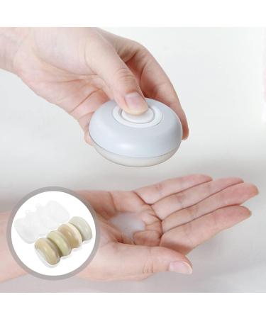 COHEALI 1 Set Travel Bottle Travel Size Makeup Sub Bottling Travel Essentials Toiletries Airless Pump Jar Travel Soap Bottle Travel Containers for Toiletries Lotion Pp Storage Bottle White - Buy Online on GoSupps.com