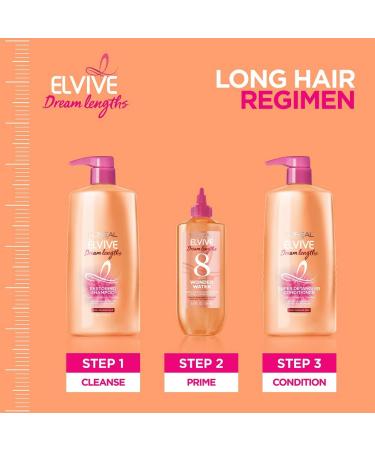 L'Oreal Paris Elvive Dream Lengths 8 Second Wonder Water Detangling Lamellar Rinse Out  6.8 Ounce - Buy Online on GoSupps.com