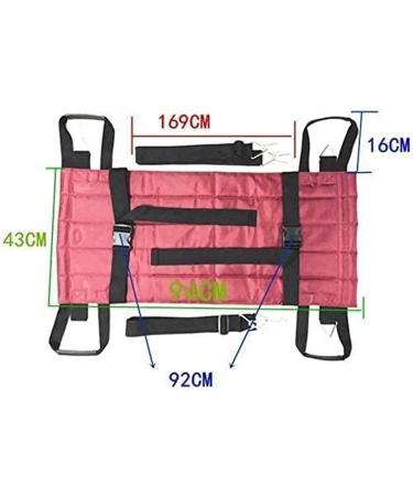 Foldable Stretcher Elderly Stretcher Seat Bed Transfer Bearing with Nursing Patient Shifting Plate Medical Lifting Sling Equipment Multi-Function Shift Pad Rehabilitation aids - Buy Online on GoSupps.com