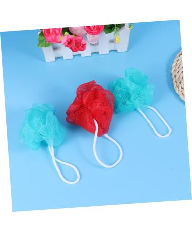 FOMIYES 10pcs Shower Balls | Premium Bath Puff Sponge & Mesh Bath Sponge for Ultimate Relaxation - Buy Online on GoSupps.com