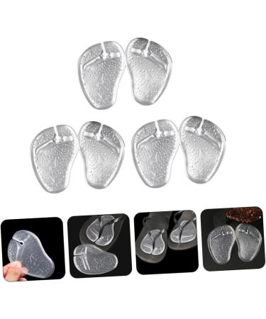 FOMIYES 15 Pairs Gel Forefoot Cushions - Reusable Sandal Inserts for Comfort & Support | Metatarsal Heel & Flip-Flop Pads - Buy Online on GoSupps.com