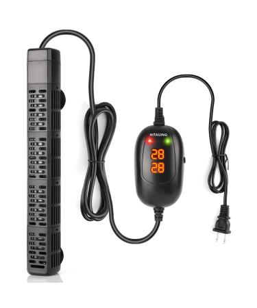 Hitauing aquarium heating 50W/100W/300W/500W diving heating for aquariums with over-temperature protection and automatic shutdown when leaving the water for salt and fresh water 500W (for 300-500L) - Buy Online on GoSupps.com