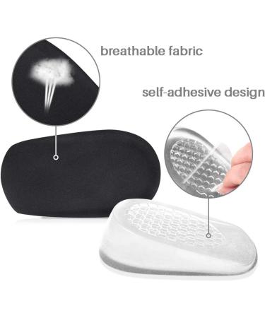 Kalevel 1.4" Heel Lift Insoles - Height Increase Shoe Inserts for Men & Women | Elevator Insoles for Leg Length Discrepancy (Black - Buy Online on GoSupps.com