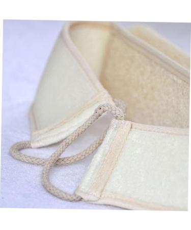 Natural Loofah Bath Sponge & Exfoliating Scrubber - Healeved Soft Bath Gloves for Gentle Cleaning - Buy Online on GoSupps.com