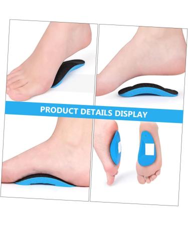 NOLITOY 6 Pairs Gel Insoles for Sneakers | Arch Support Half Insoles for Men & Women | Comfortable Foot Pads for Sports Shoes - Buy Online on GoSupps.com