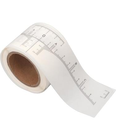 1 Roll Eyebrow Ruler Stencil Sticker Disposable Brow Ruler Transparency Eyebrow Sticker Clear Plastic Eyebrow Measuring Tool for Makeup Tool - Buy Online on GoSupps.com