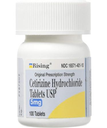 Cetirizine 10mg Antihistamine Tablets - Generic Zyrtec 24 Hour Allergy Relief - 100 Tablets - Buy Online on GoSupps.com