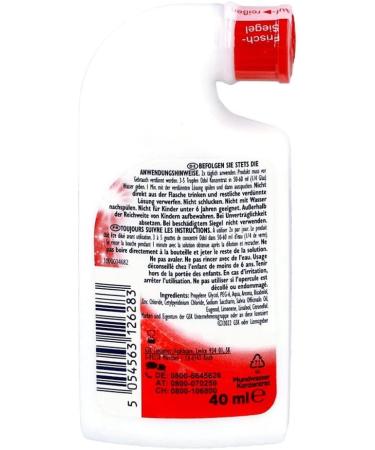 Odol Mouthwash Plus 40 ml - Refreshing Oral Care for Fresh Breath | International Shipping Available - Buy Online on GoSupps.com