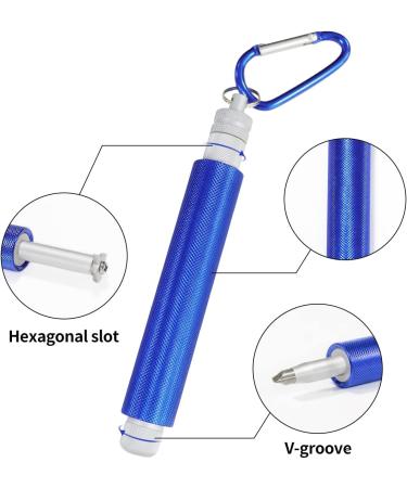 ENHUA Golf Club Groove Sharpener with Magnetic Connection Design - Blue - Buy Online on GoSupps.com