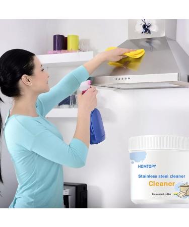 Pan Cleaning Powder - Pot Scale Remover - Pot Scale Rust and Dirt Cleaner for Stainless Steel Cookware Kitchen Cooktop Tile and Faucet Welts - Buy Online on GoSupps.com